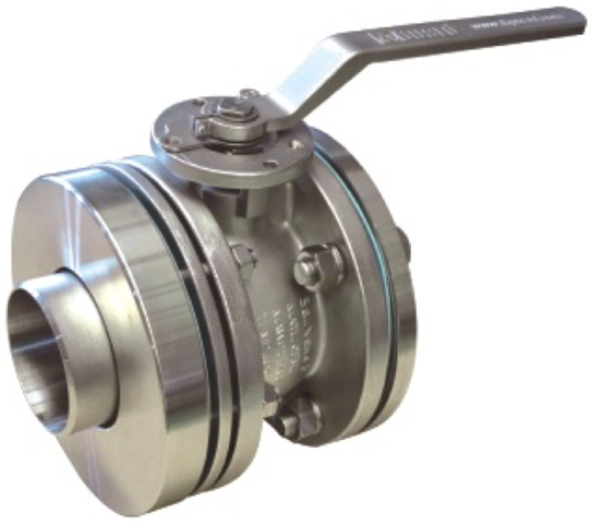 Ball valve as Top Discharge