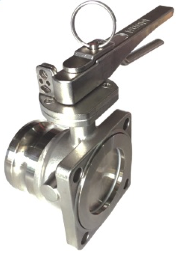 3" DC Cam Lock Unify vlinderklep II