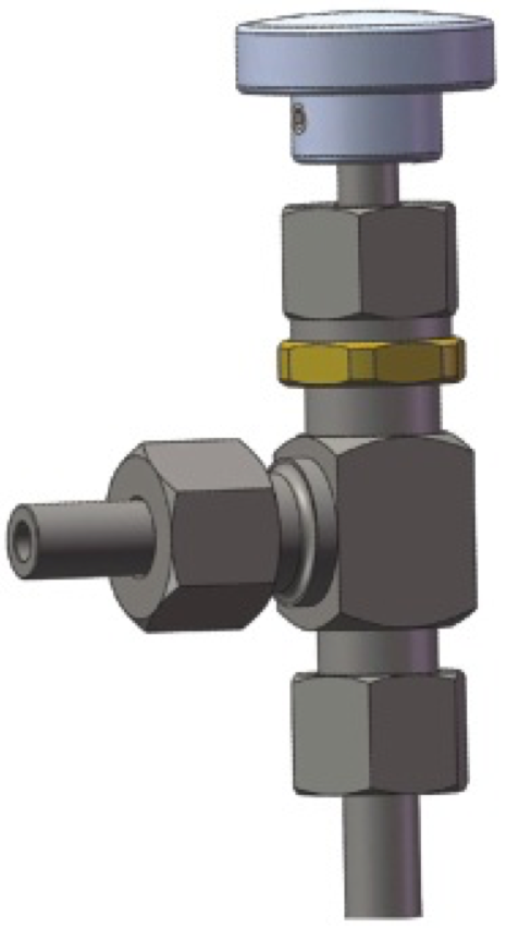 Cryogenic Needle Valve - T75