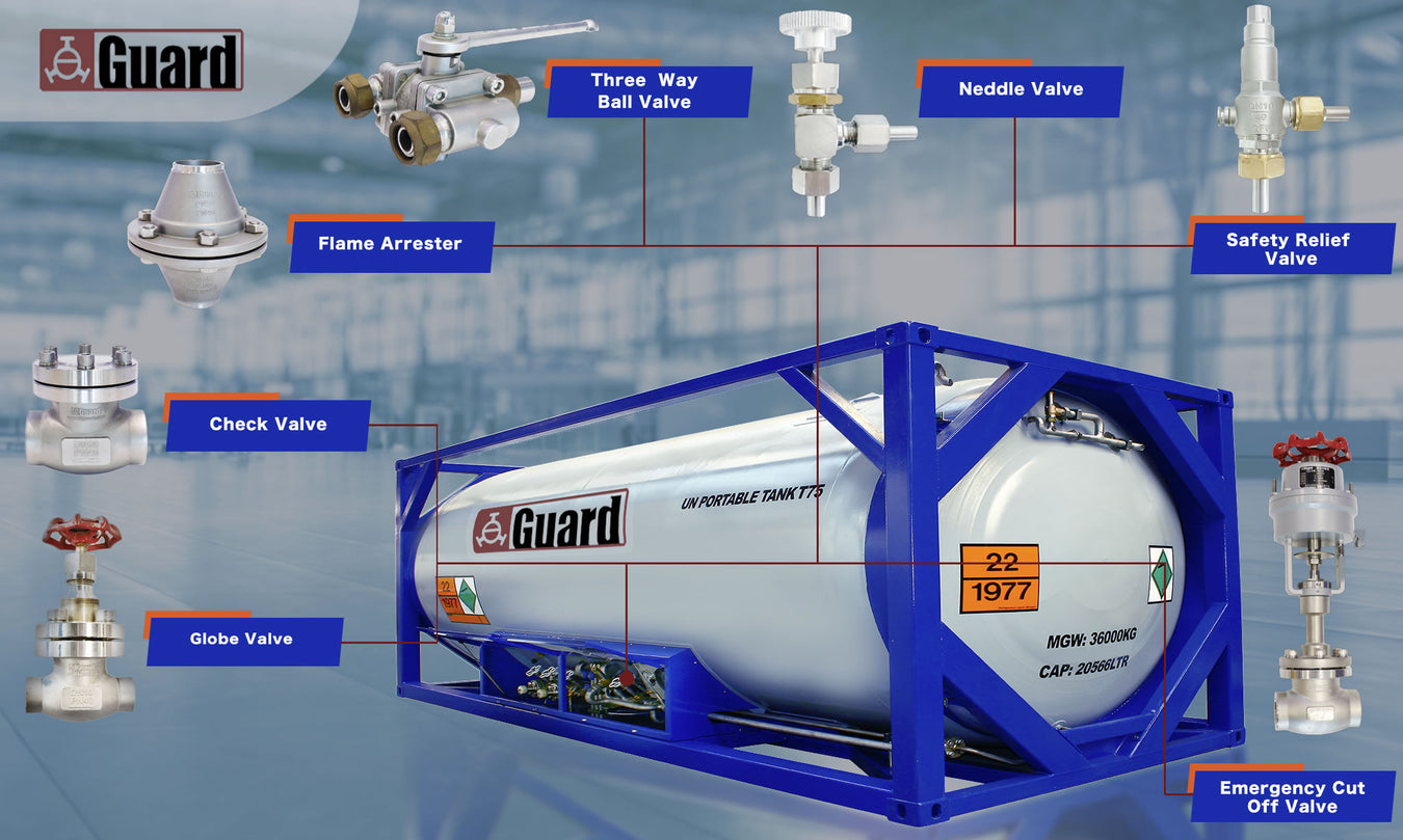 T75 CRYOGENIC GAS TANK