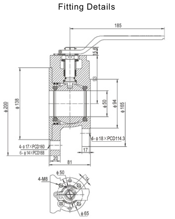 2 -3 Full Bore Ball Valve 2