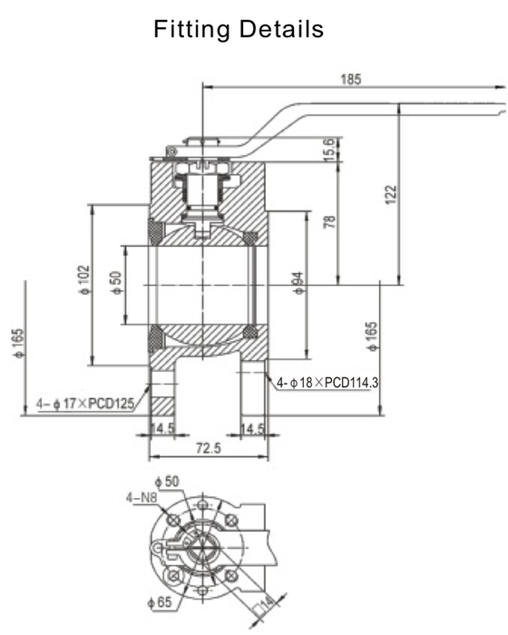 2 Full Bore Ball Valve 2