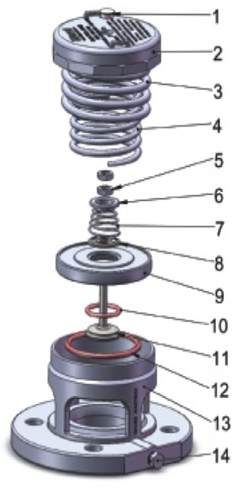 2.5 Flanged Safety Relief Valve 4