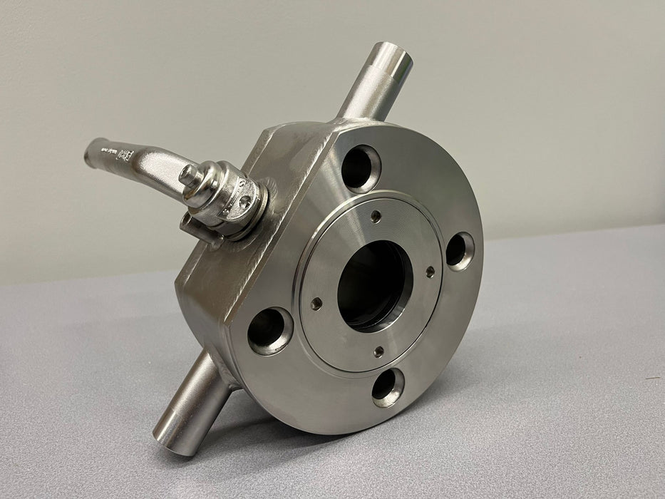 Vanne à bille 2 pouces chauffée à la vapeur