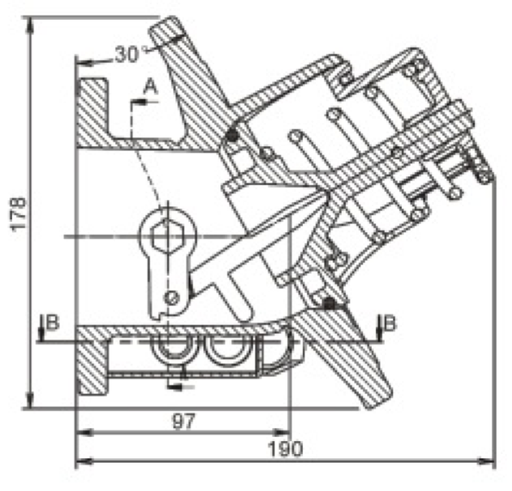 3   30   Foot valve with Heating 2