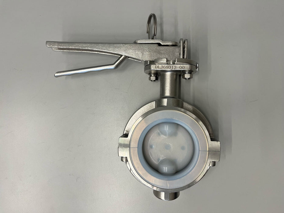 3%22 PFA Lined Butterfly valve.