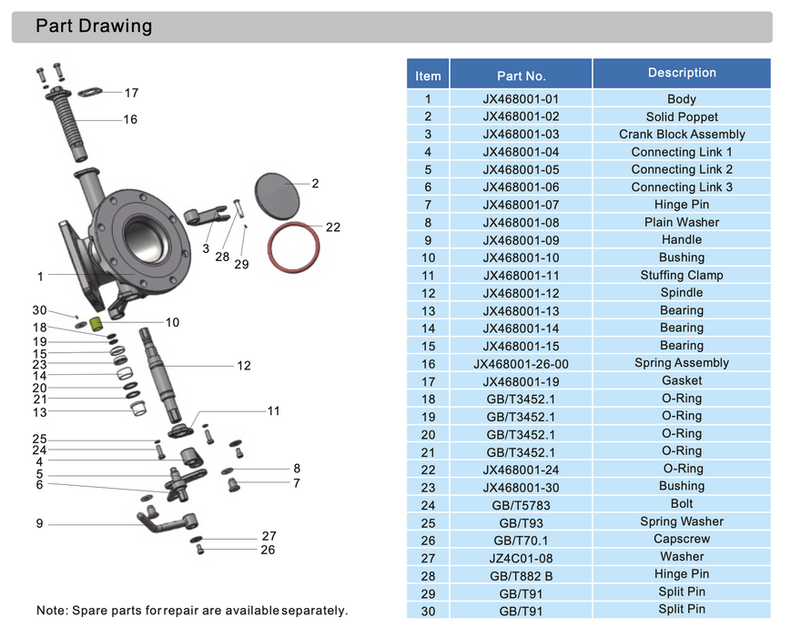 3.45%22 Swing Footvalve