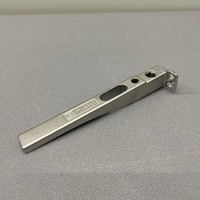 Mango para válvula de mariposa con abrazadera de 3"