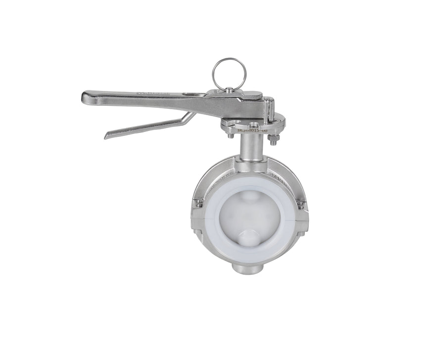 3-Zoll-Absperrklappe mit PFA-Auskleidung