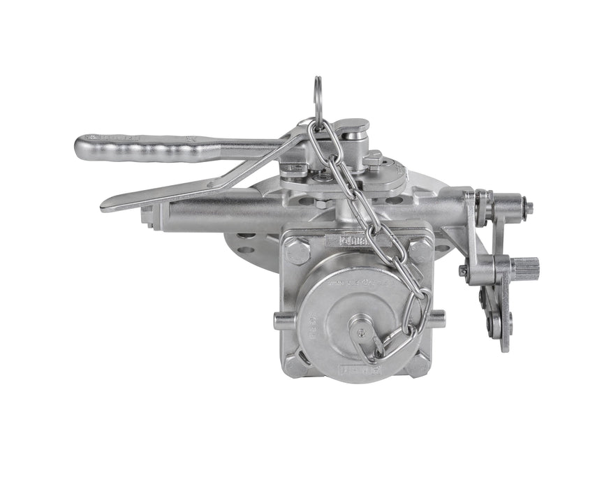 Décharge par le bas à débit intégré de 3'' à 45º