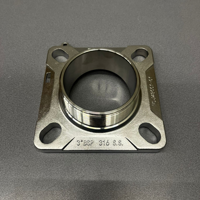 DN80 BSP Auslassflansch für Bodenentladung