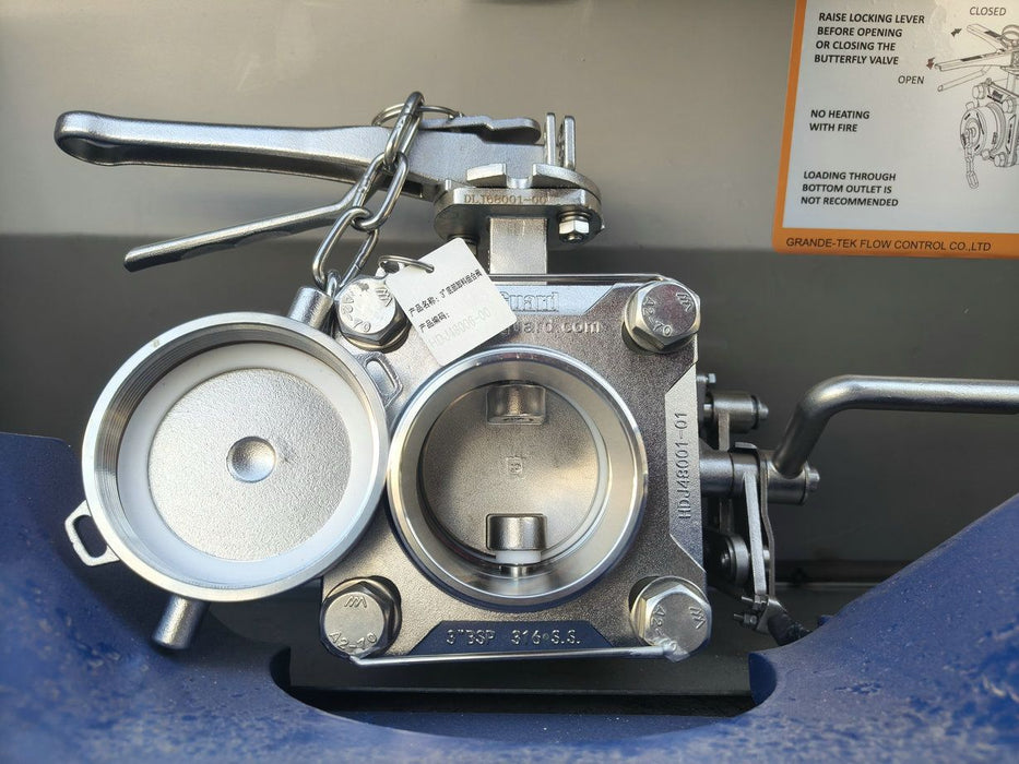 3" 45° Swing Voetklep Bodemafvoer Assemblage