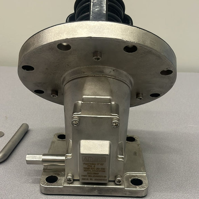 3″ 45° Halar-Beschichtung Fußventil