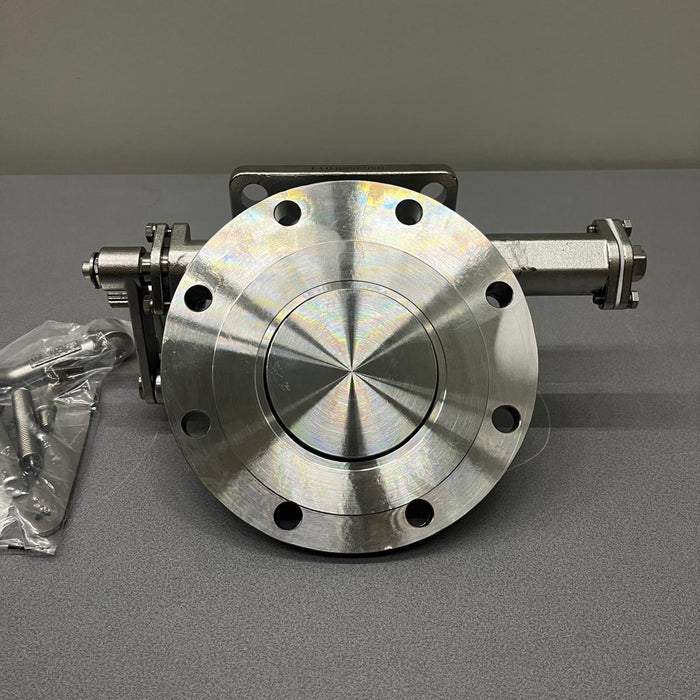 Tankcontainer Bodenventil Quick Flow  Foot valve DN80 45 Grad 