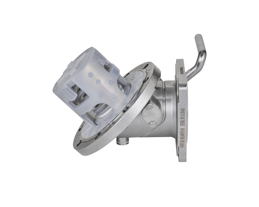 3 Zoll 45° Bodenklappe mit PFA beschichtet