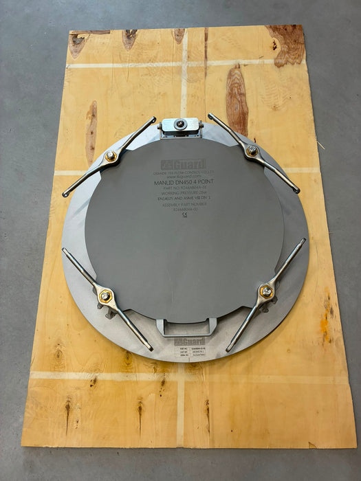 460mm Low Profile Aluminium Alloy Manlid Assembly