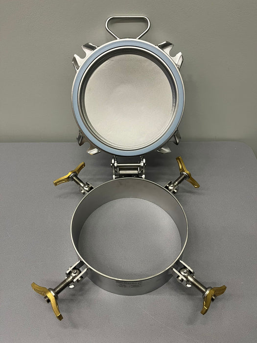 300 mm Deep Neckring Inspection Assembly, 100 mm height