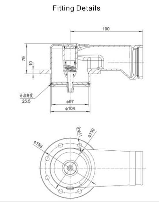 Válvula de recuperación de vapor