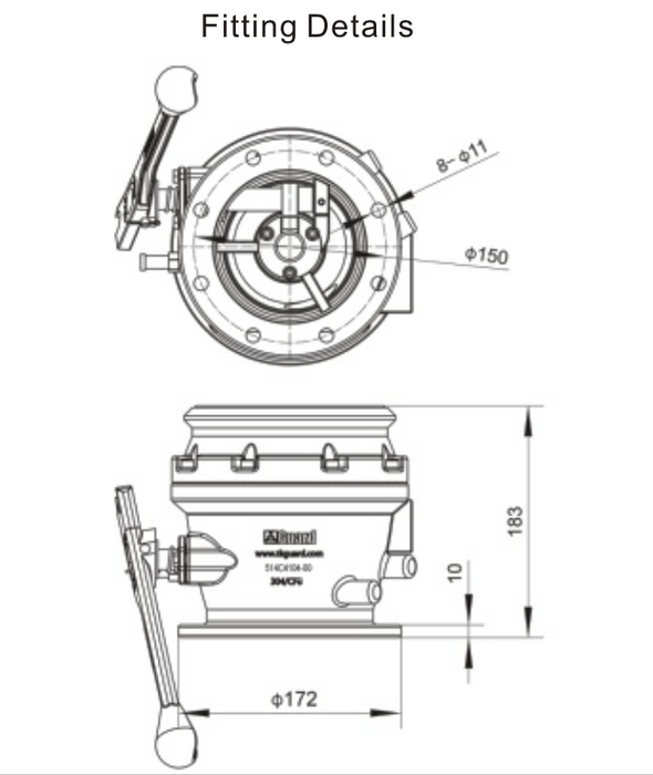 Ölablassventil vom Getriebetyp