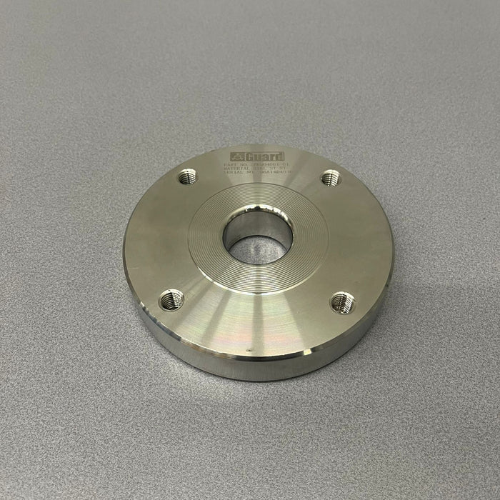 Brida soldable para válvula de bola de entrada de aire de 1.5", SS 316L