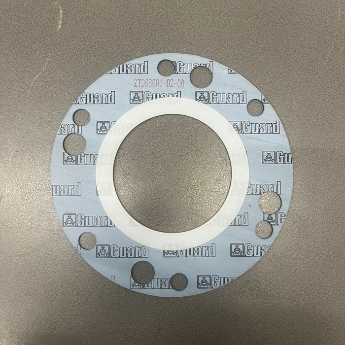 Gasket, flat, round, CNAF / PTFE, internal diameter 94mm