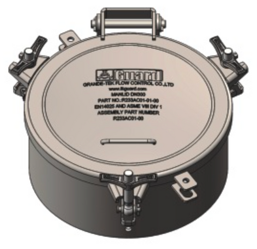 DN300 crane pipe inspection