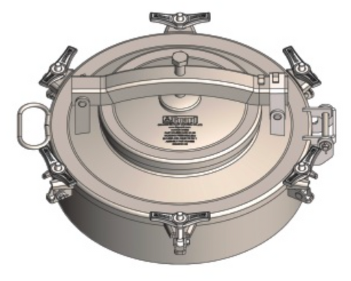 DN500 Atmospheric Vehicle Manlid Assembly