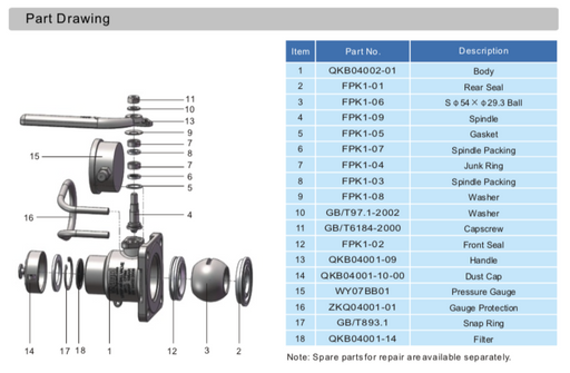 New Air Ball Valve