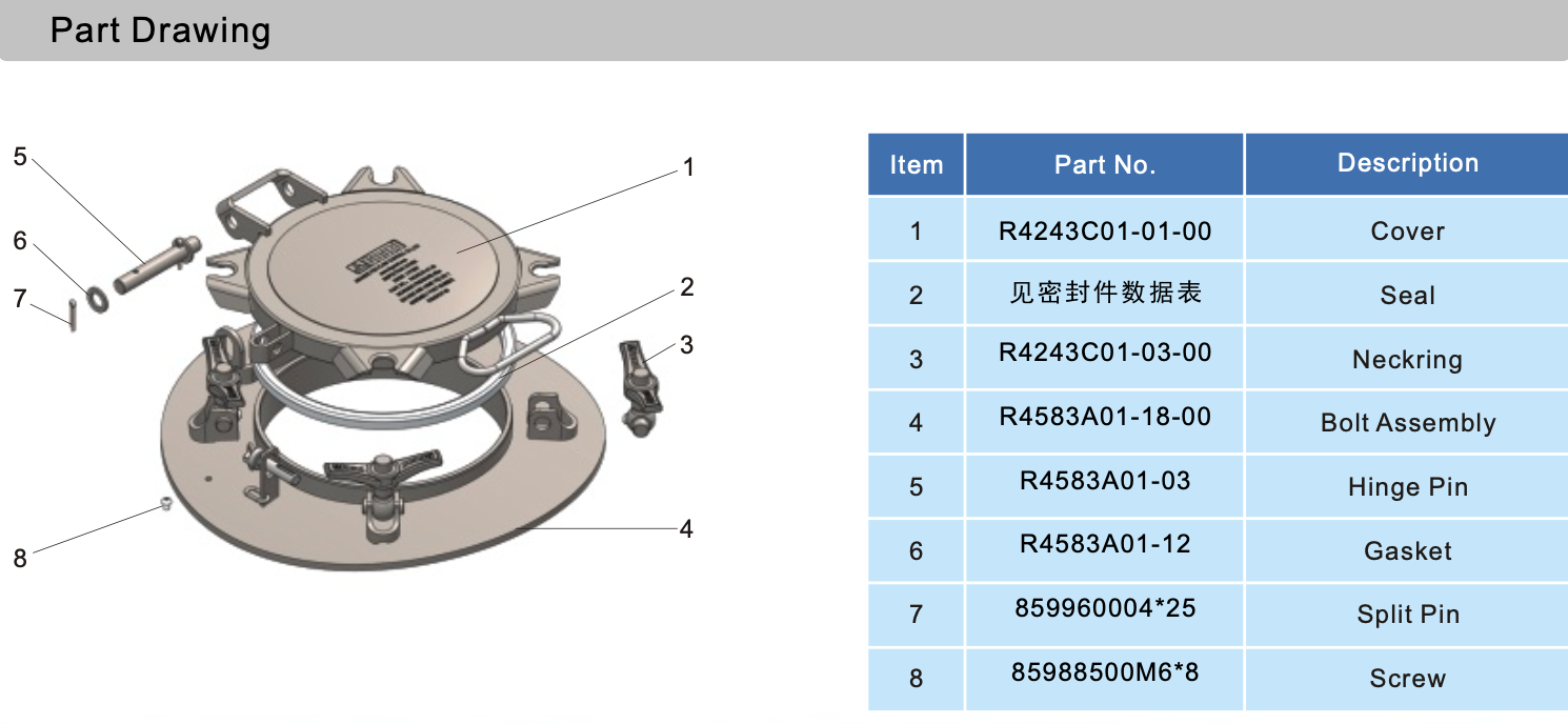 Part Drawing R4243C01