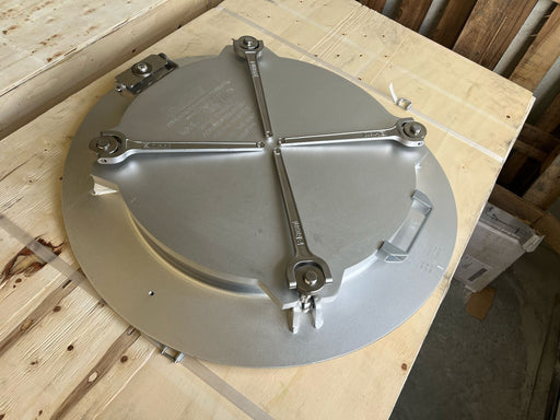 Swing manlid aluminium